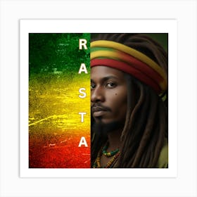 Rasta Art Print