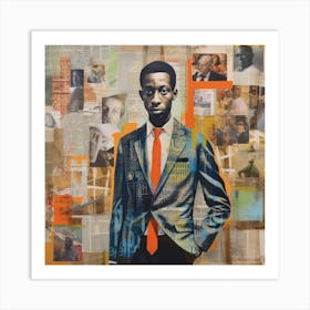 Conceptual African American Art Art Print