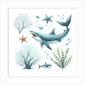 Shark 1 Art Print