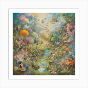 Fairy Garden Art Print