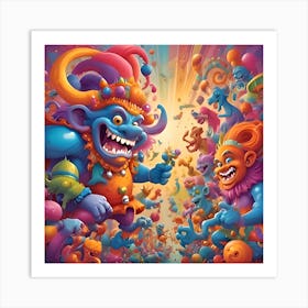 Everyone gotta be a troll online Art Print