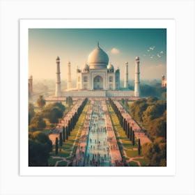 Taj Mahal Art Print