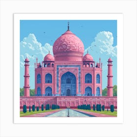 Taj Mahal Art Print