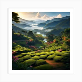 Cameron Highlands Malaysia Art Print