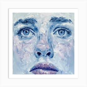 Blue Eyes 4 Art Print