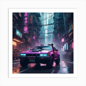 Cyberpunk2 Art Print