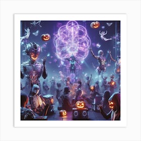 Halloween Party 31 Art Print