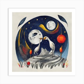 Birds In The Sky 1 Art Print