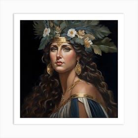 Greek Goddess 43 Art Print