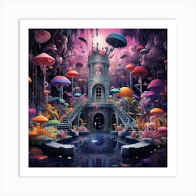 Fairytale Castle Art Print