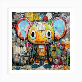 Laz 93 35 Graffiti Express Kids Edition 9 Art Print