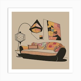 Living Room 1 Art Print