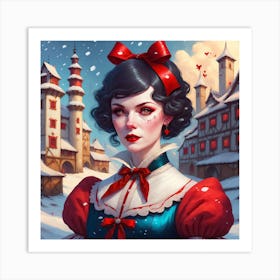 Snow White Art Print