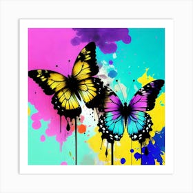 Butterfly Painting 179 Art Print