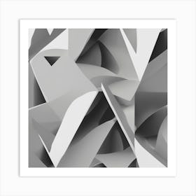 Abstract Geometric Pattern 6 Art Print