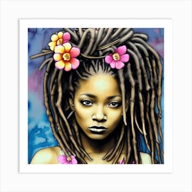 Dreadlocks Art Print