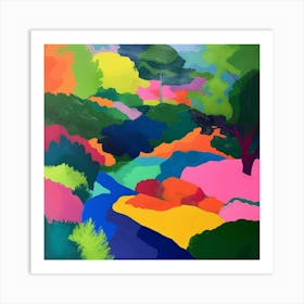 Abstract Park Collection Golden Gate Park Kiev 3 Art Print