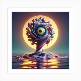 Eye Of The Tree 2 Art Print