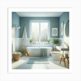 Bathroom Stock Photos And Royalty-Free Images Art Print