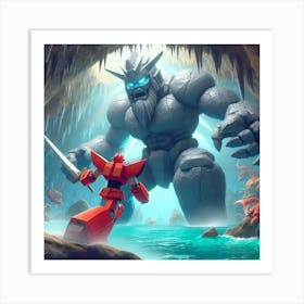 Giant Robot 1 Art Print