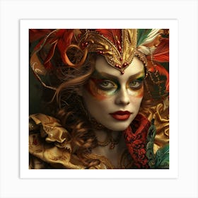 Venetian Beauty Art Print