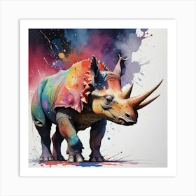 Rhinoceros 1 Art Print