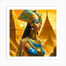 Egyptian Goddess 10 Art Print