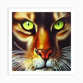 Beautiful Feline 1 Art Print