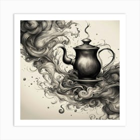 Tea Art 67 Art Print