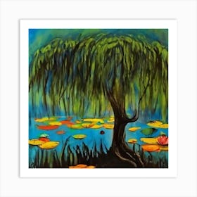 Weeping Willow Art Print