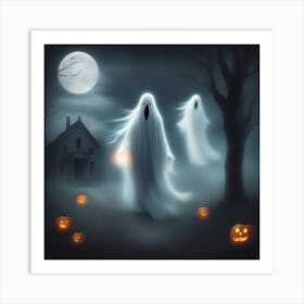 Ghosts In The Night Art Print