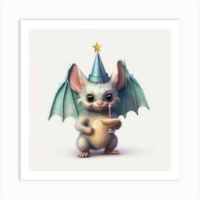 Birthday Mouse Art Print