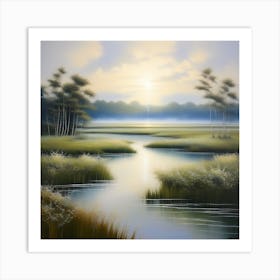 Ephemeral Landscape Art Print