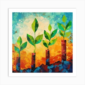 'Growth' Investment Art Print