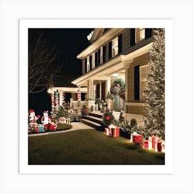 Christmas Decorations 6 Art Print