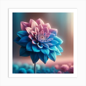 Flower In A Field Art Print