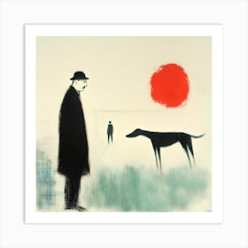 Dogs And Their People I Art Print