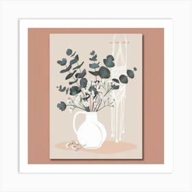 Eucalyptus Print Art Print