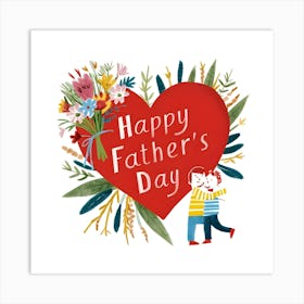 Happy Father'S Day Art Print