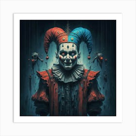 Clown 3 Art Print