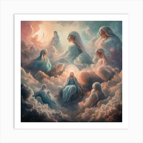 Heavenly Hosts Art Print