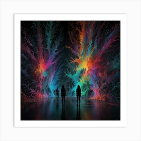 Splatters Art Print