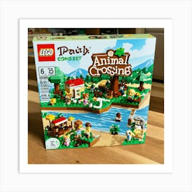 Lego Animal Crossing Affiche