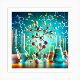 Chemistry Laboratory 3 Art Print