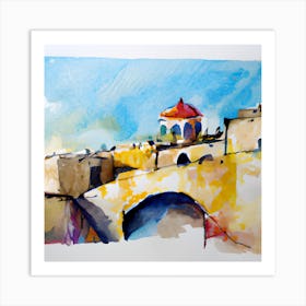 Old City Of Jerusalem Art Print