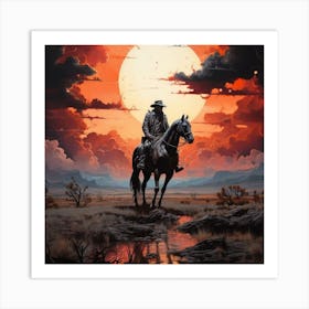 Wild West Art Print