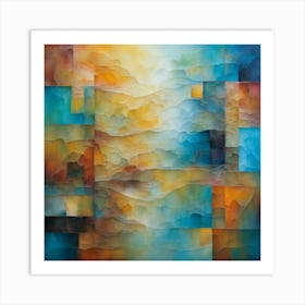 Abstract Painting 1 Art Print