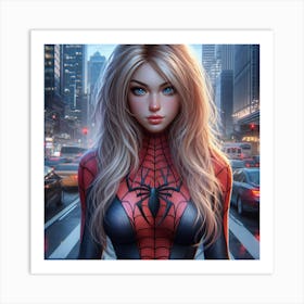 Spider - Woman 4 Art Print