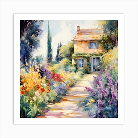 Sensual Impressionist Reverie Art Print