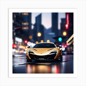 Mclaren 720s Wallpaper 6 Art Print